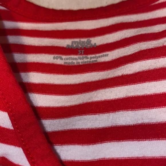 EUC Mix & Match tunic and pant set featuring soft glitter cotton-poly blend 3T🥰 - Picture 3 of 11